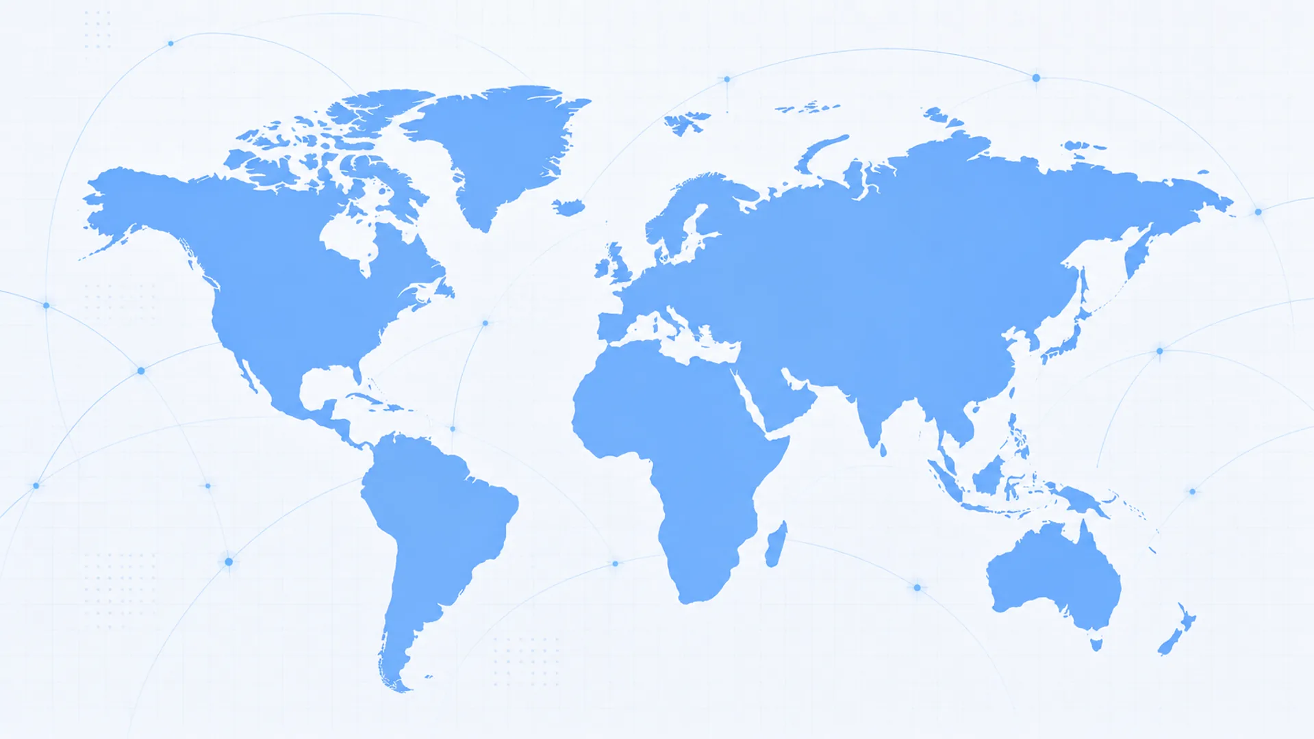 World map with Hotop headquarters marked in Hong Kong