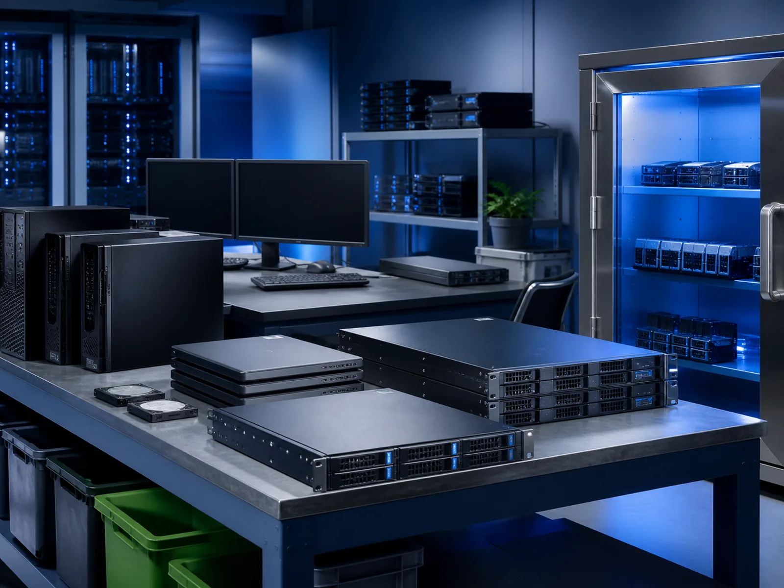 Secure enterprise IT asset disposition processing